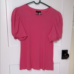 1. State Pink Puff Sleeve Blouse